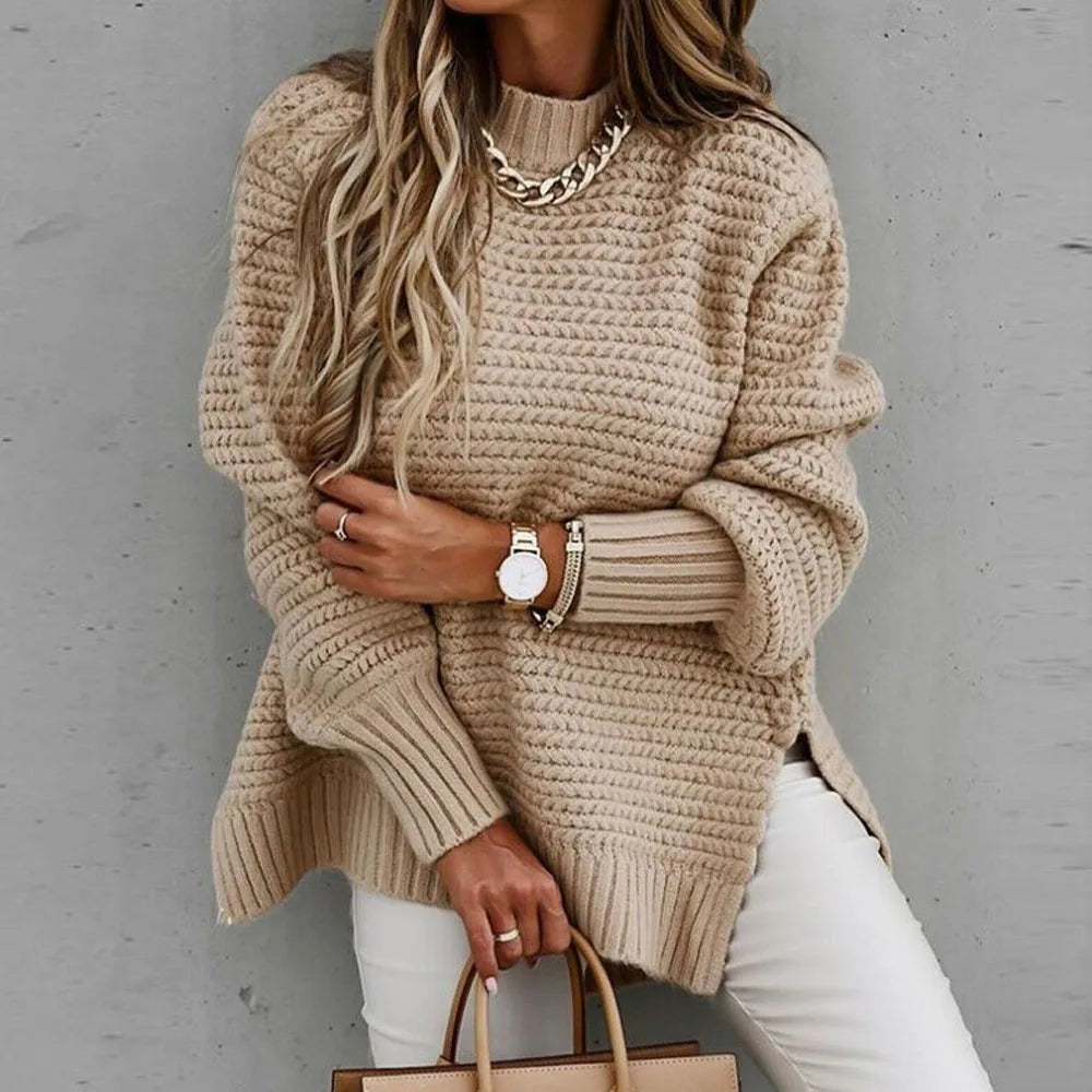Tavora I Damen-Oversize-Strickpullover – komfort & stil für den Winter