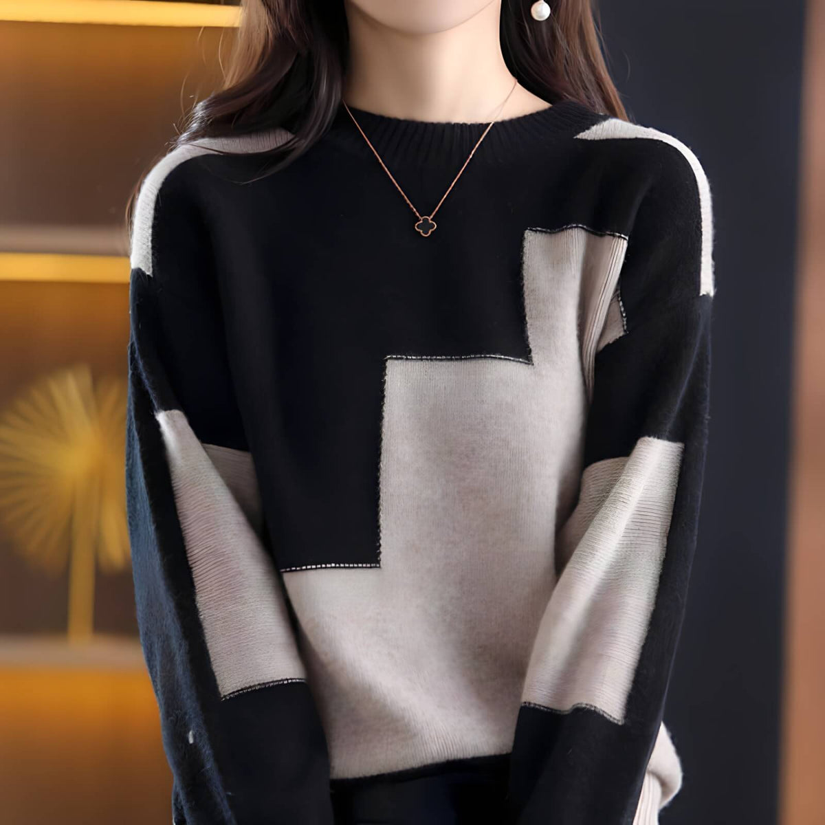 Tavora I Damen-Casual-Pullover für Alltag & Komfort