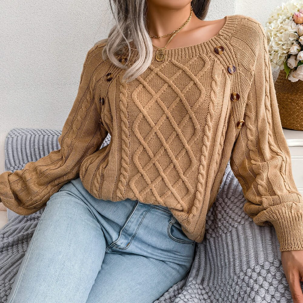 Tavora I Damen-Strickpullover mit femininem Stil