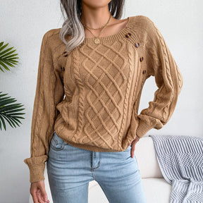 Tavora I Damen-Strickpullover mit femininem Stil
