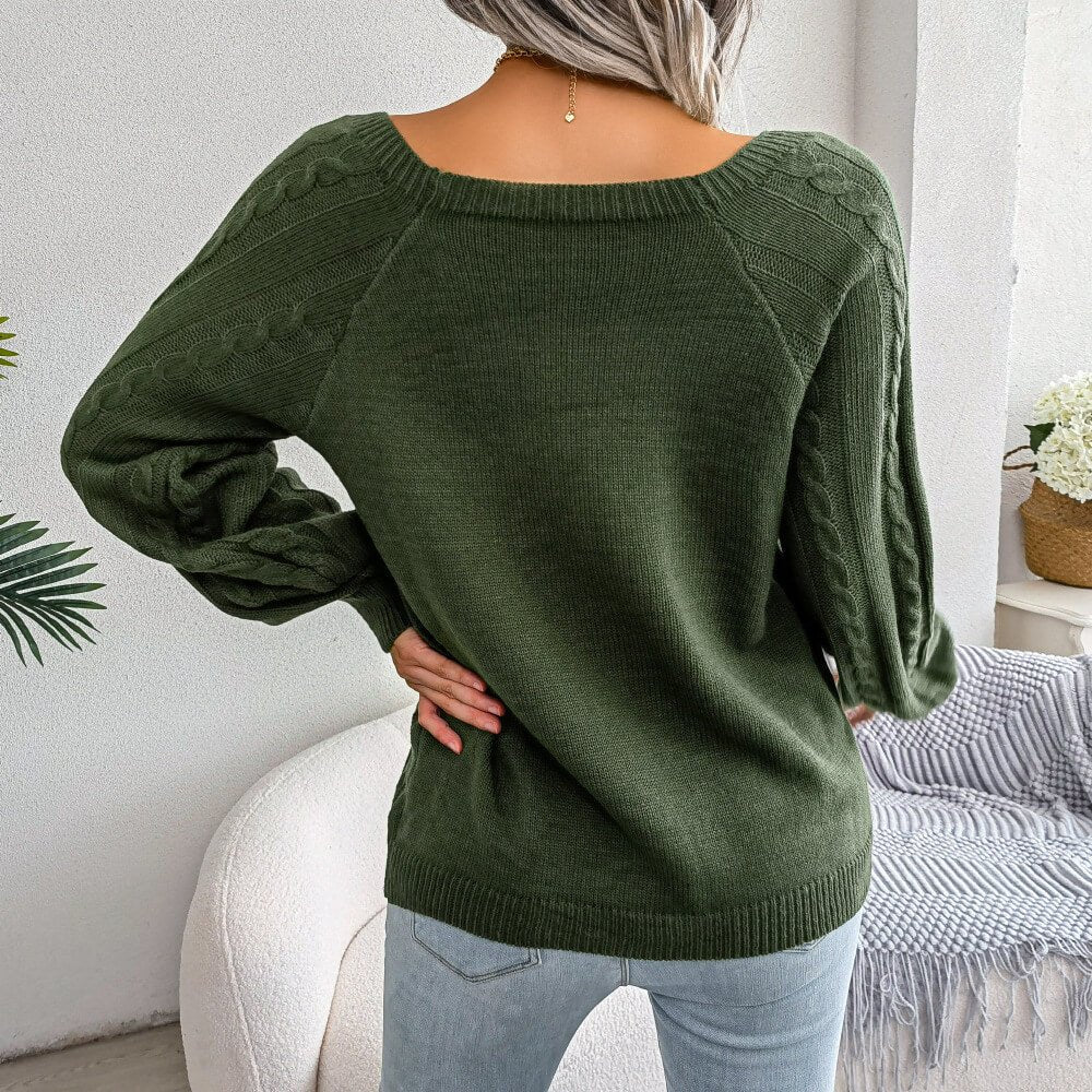 Tavora I Damen-Strickpullover mit femininem Stil