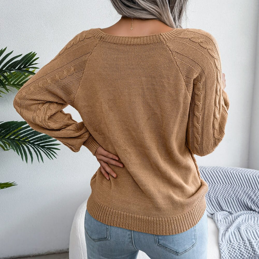 Tavora I Damen-Strickpullover mit femininem Stil