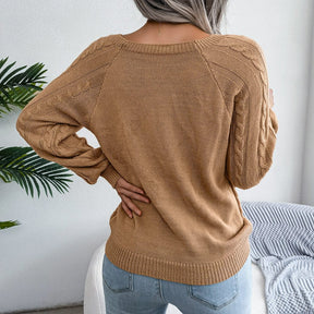 Tavora I Damen-Strickpullover mit femininem Stil