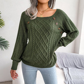 Tavora I Damen-Strickpullover mit femininem Stil