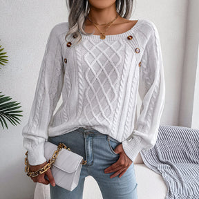 Tavora I Damen-Strickpullover mit femininem Stil
