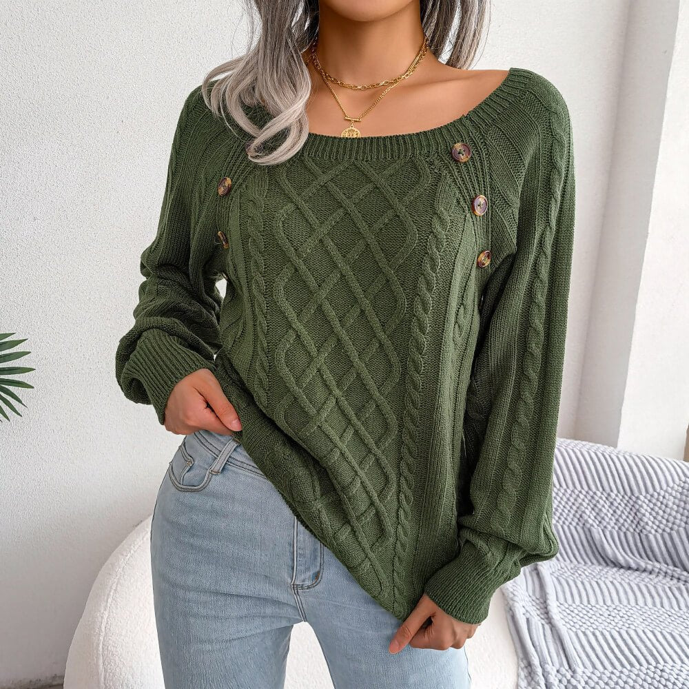 Tavora I Damen-Strickpullover mit femininem Stil